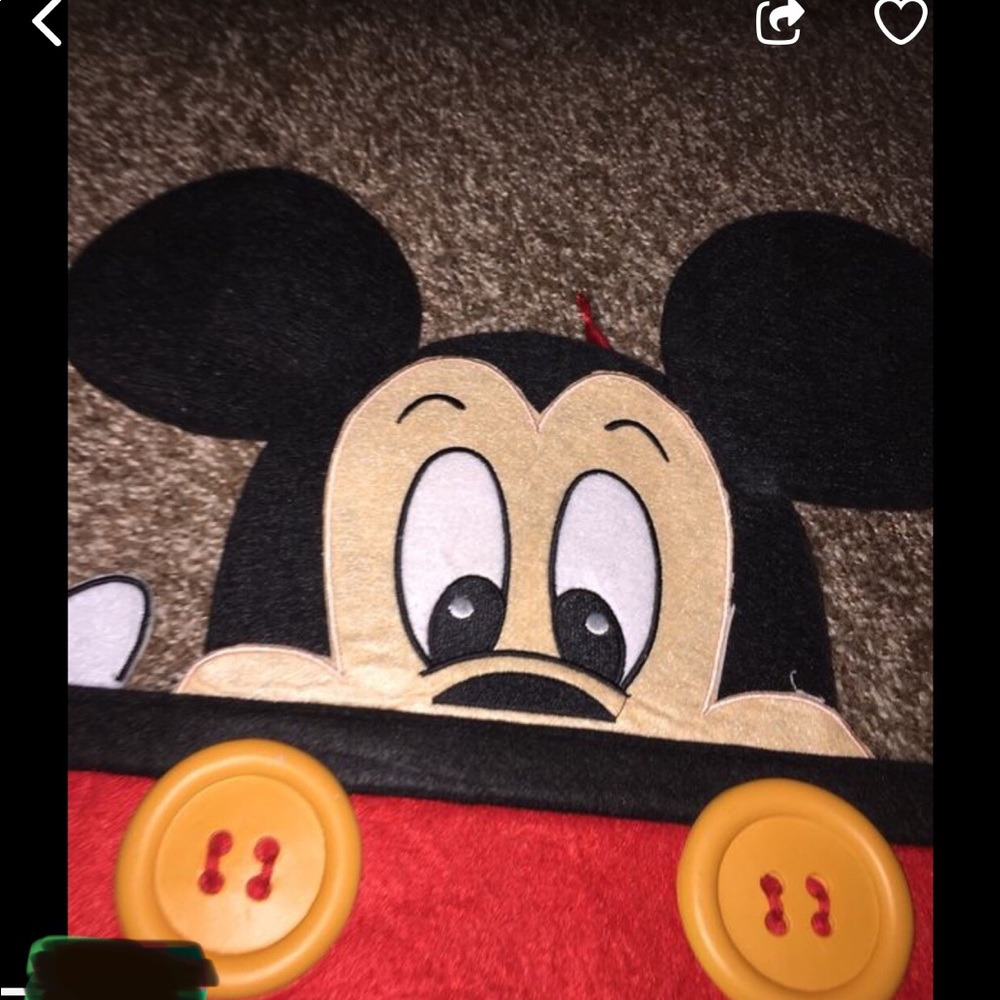 Mickey Mouse birthday banner very bright in color